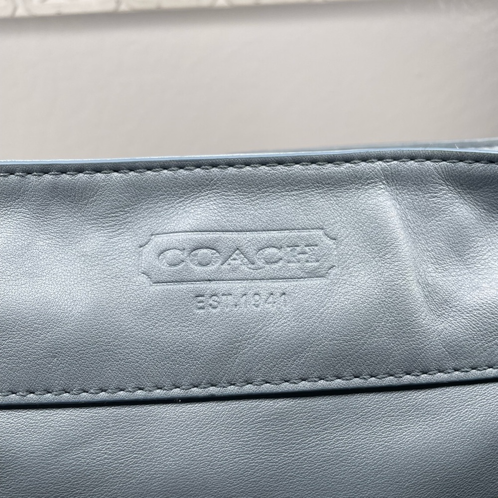Coach Leather Zoe Hobo Shoulder Bag - Picture 4 of 10